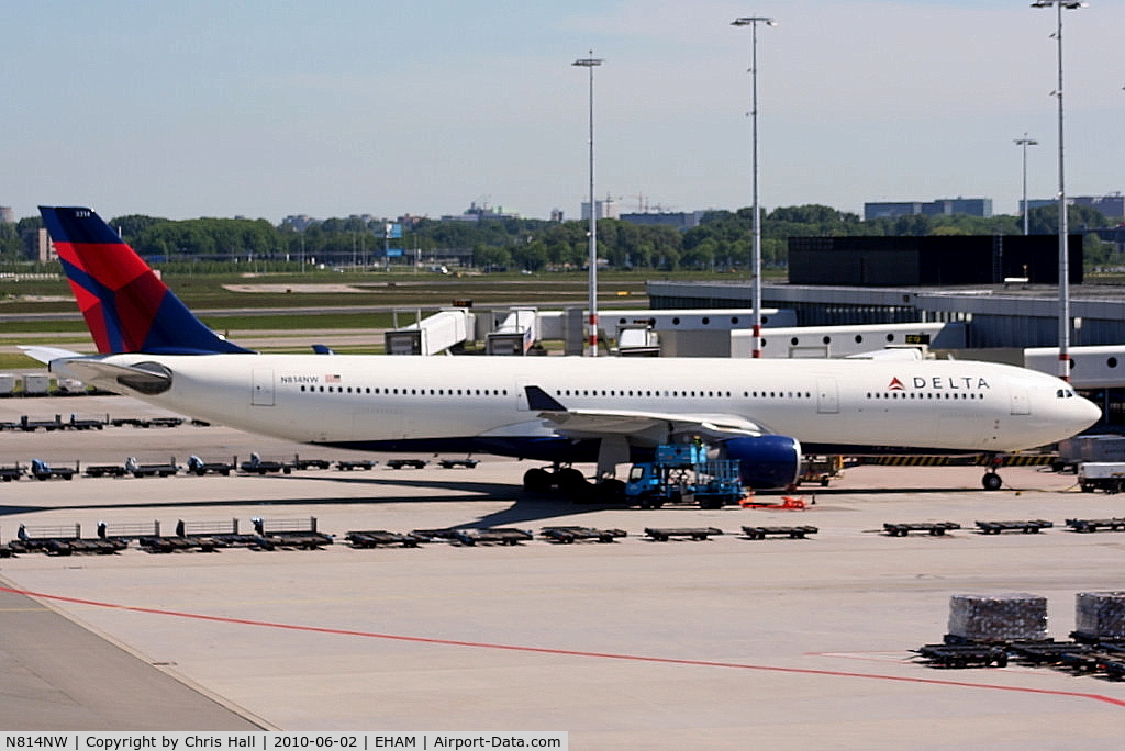 N814NW, 2006 Airbus A330-323 C/N 806, Delta Airlines