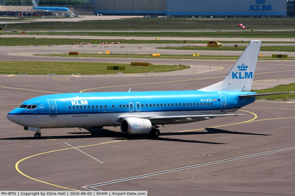 PH-BTG, 1994 Boeing 737-406 C/N 27233, KLM Royal Dutch Airlines