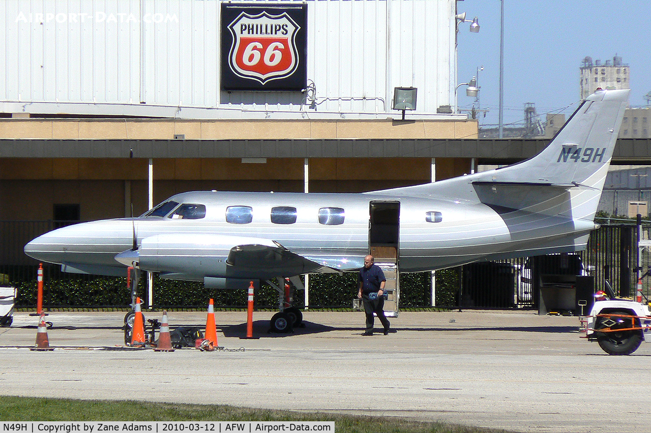 N49H, 1979 Swearingen SA226-T Merlin IIIB C/N T-310, At Meacham Field, Fort Worth