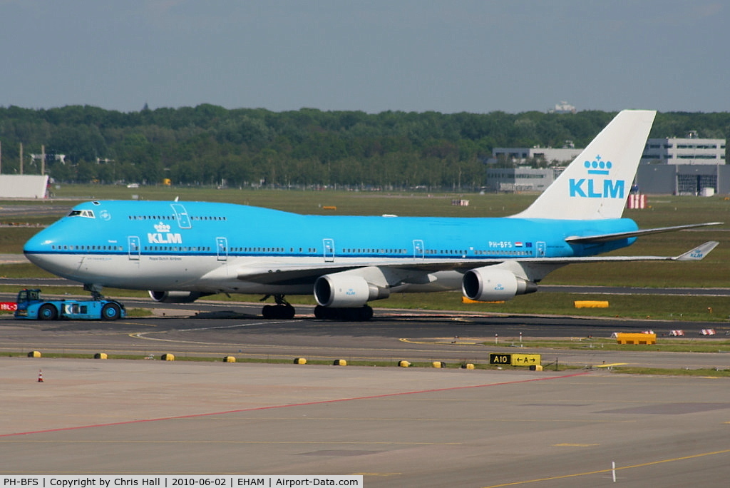 PH-BFS, 1996 Boeing 747-406BC C/N 28195, KLM Royal Dutch Airlines