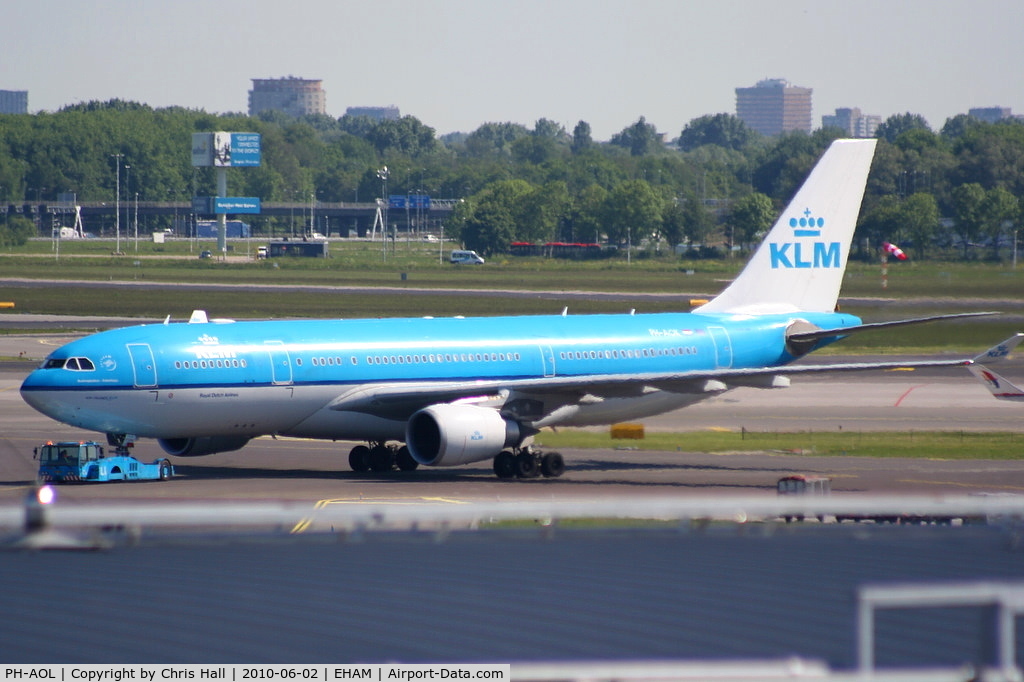 PH-AOL, 2008 Airbus A330-203 C/N 900, KLM Royal Dutch Airlines