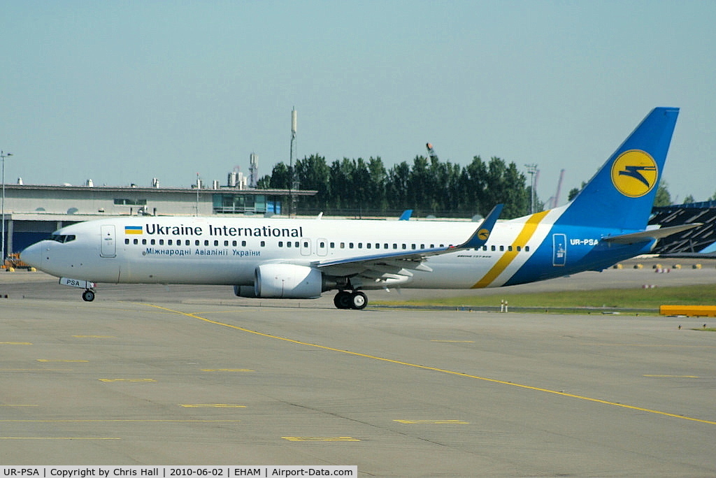 UR-PSA, 2009 Boeing 737-8HX C/N 29658, Ukraine International Airlines