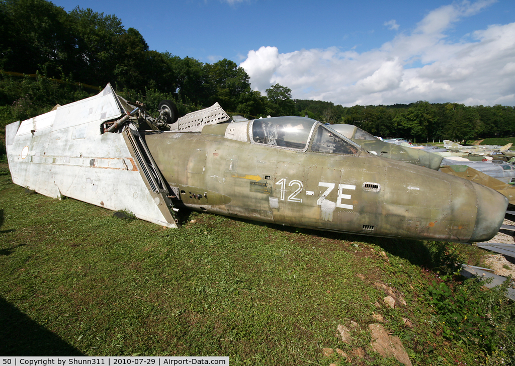 50, Dassault Super Mystere B.2 C/N 50, S/n 50 - Stored inside Savigny-les-Beaune Museum