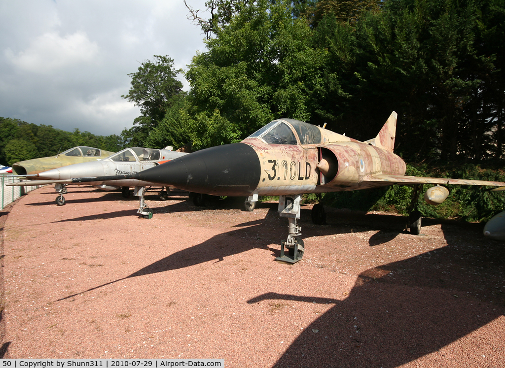 50, Dassault Super Mystere B.2 C/N 50, S/n 50 - Mirage IIIC preserved inside Savigny-les-Beaune Museum...