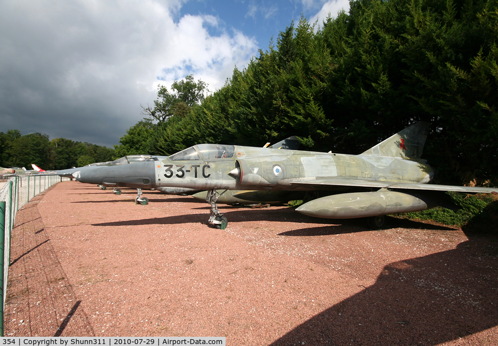 354, Dassault Mirage IIIRD C/N 354, S/n 354 - Mirage IIIRD preserved inside Savigny-les-Beaune Museum...