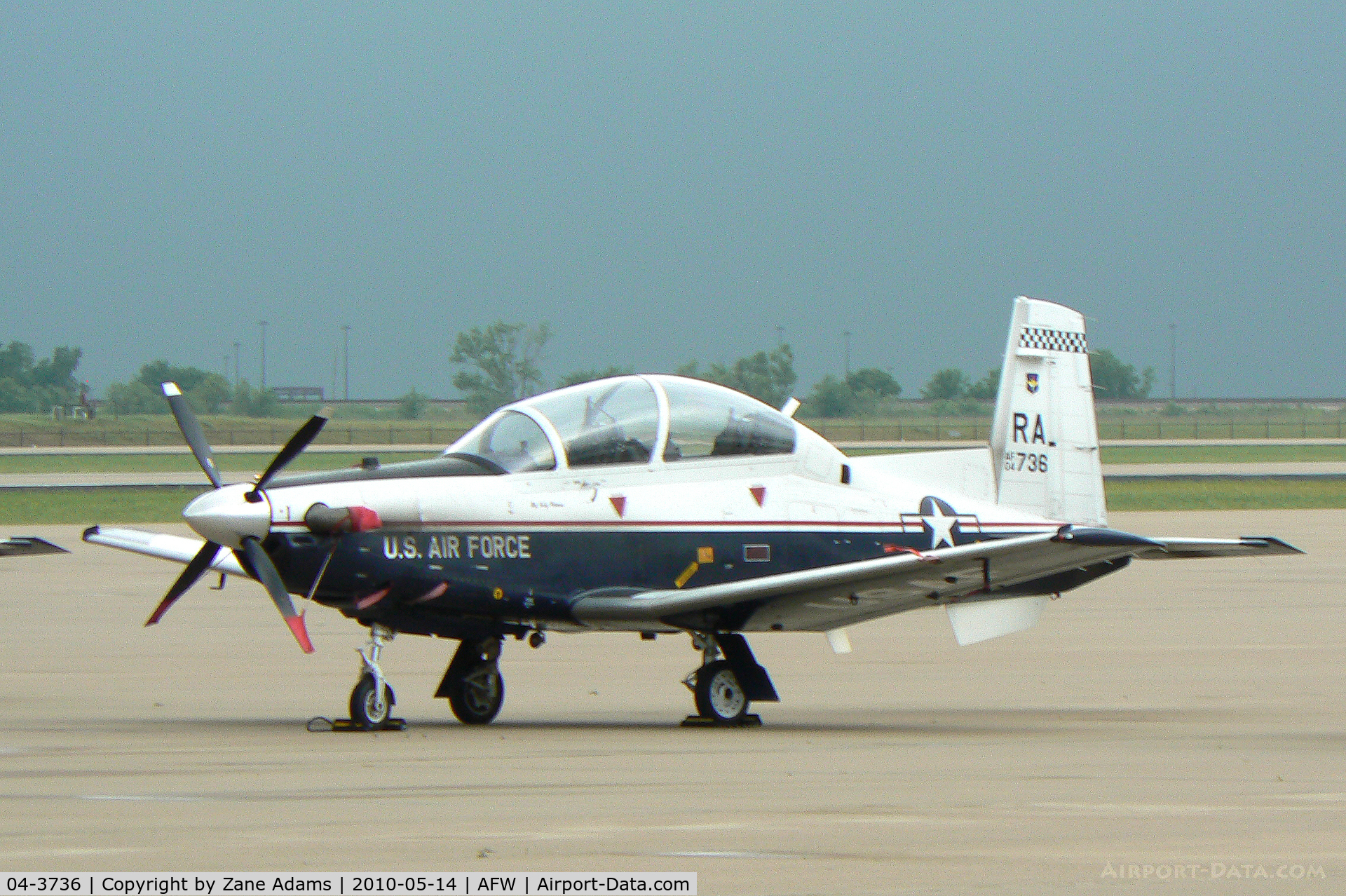 04-3736, 2004 Raytheon T-6A Texan II C/N PT-288, At Alliance Airport, Fort Worth, TX