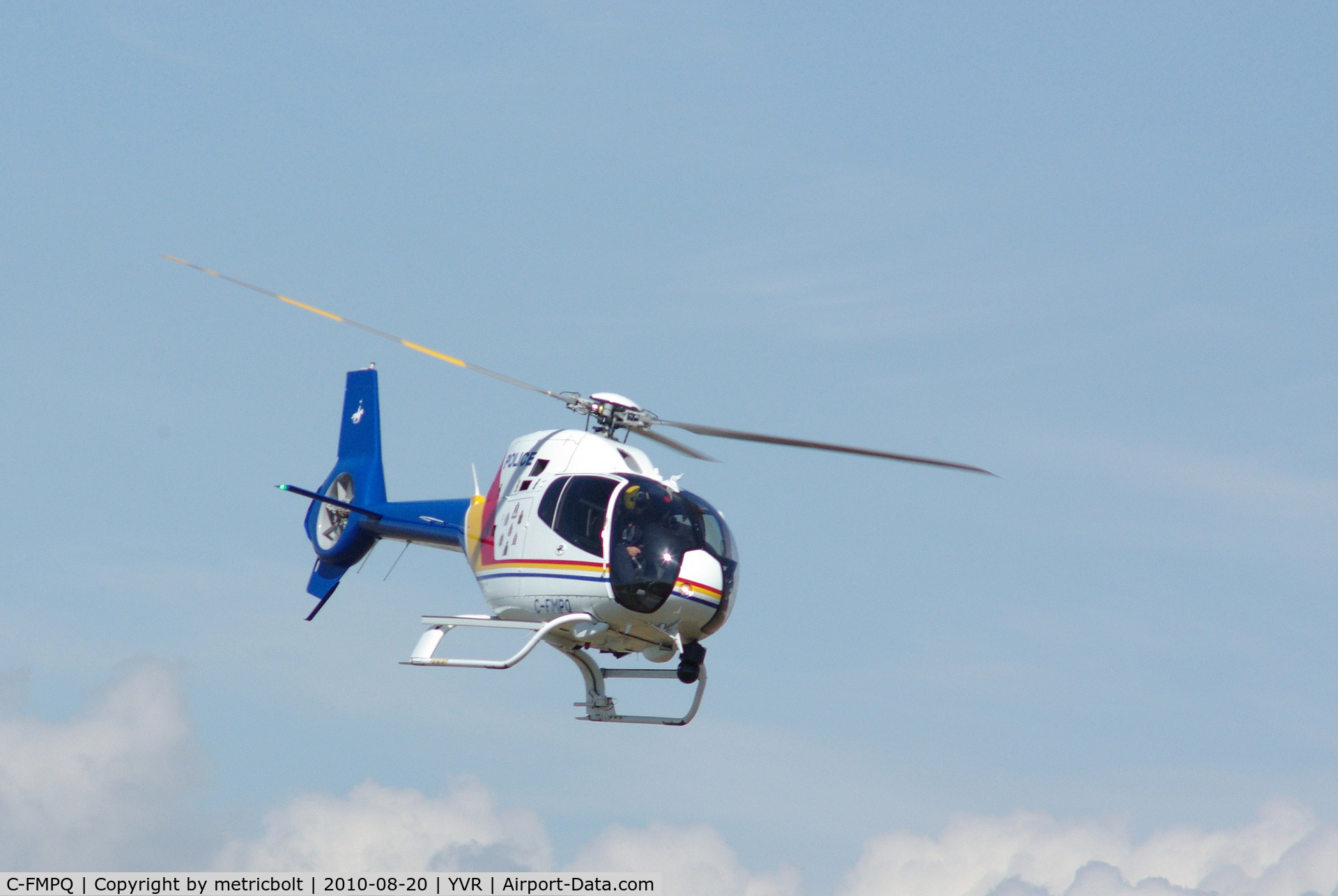 C-FMPQ, 2008 Eurocopter EC-120B Colibri C/N 1533, At YVR