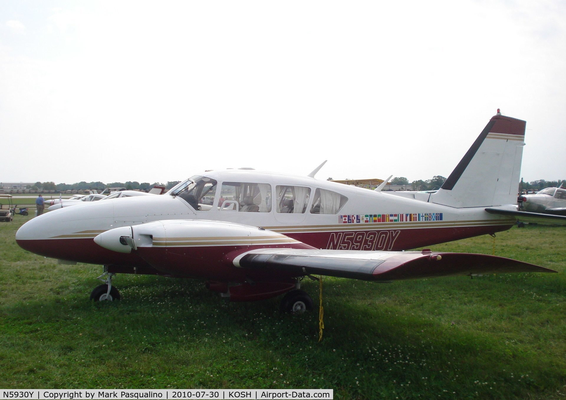 N5930Y, 1965 Piper PA-23-250 Aztec C/N 27-3091, Piper PA-23-250