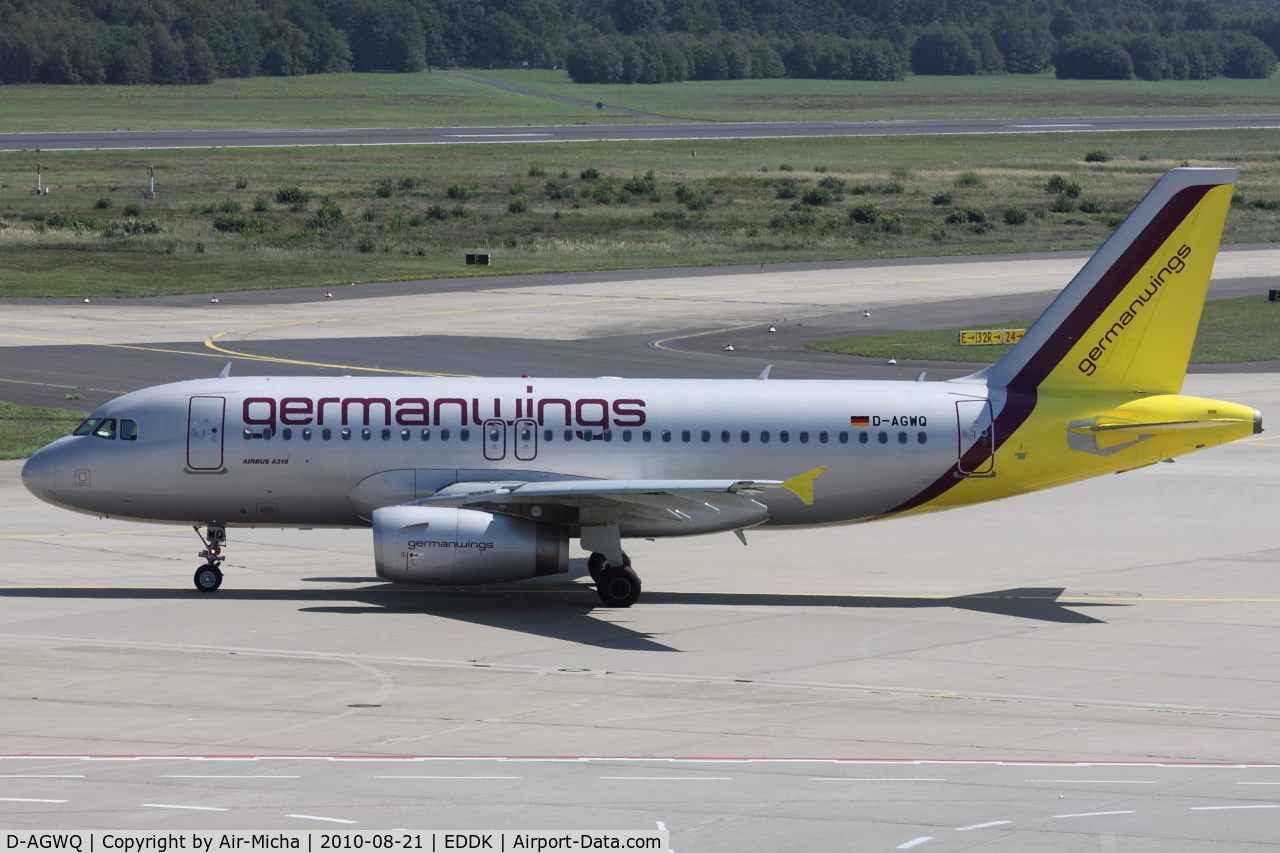 D-AGWQ, 2010 Airbus A319-132 C/N 4256, Germanwings, Airbus A319-132, CN: 4256