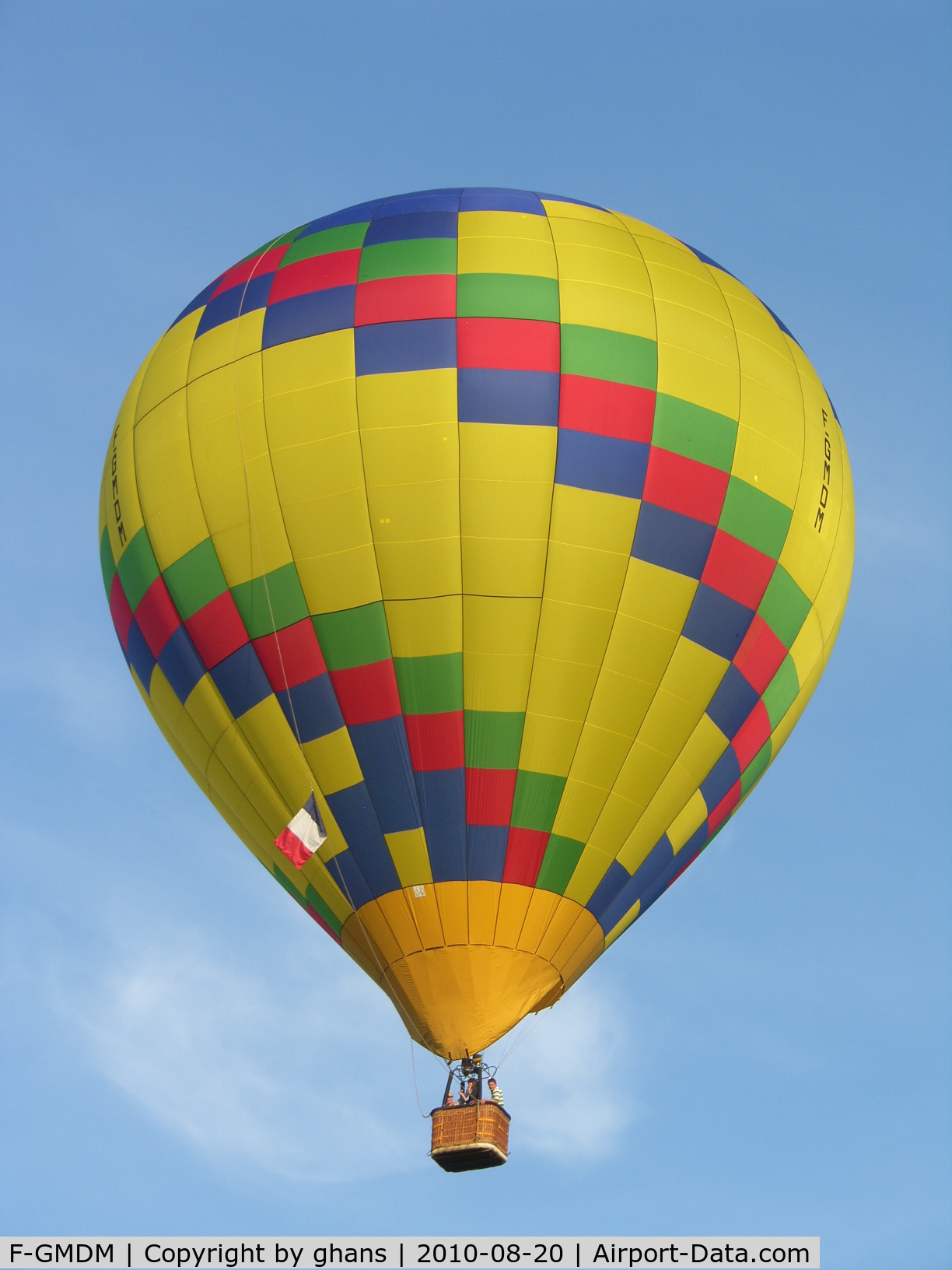 F-GMDM, Sky Balloons Ltd 105-24 C/N ?, Hottolfiade Hotton 2010