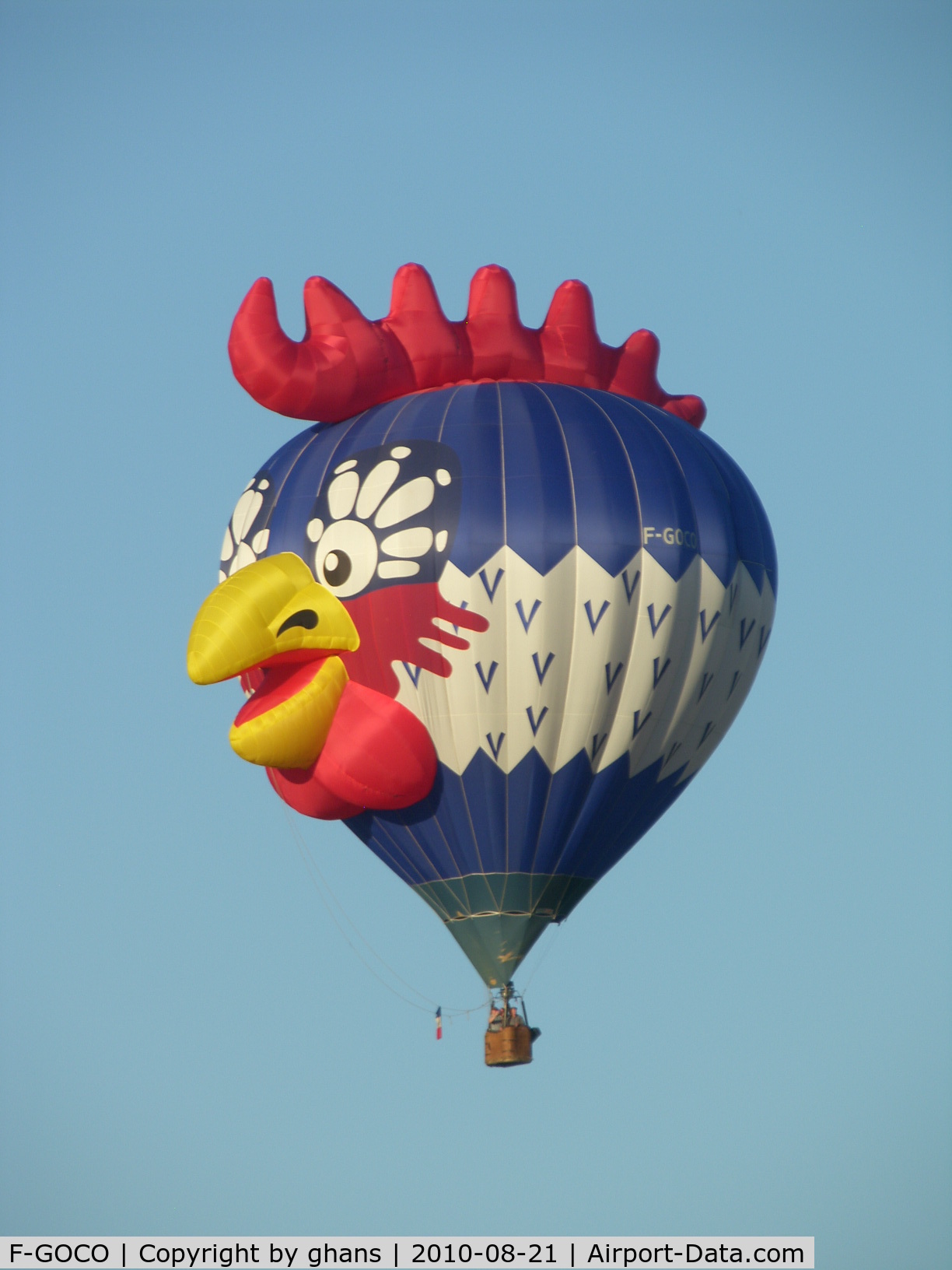 F-GOCO, Cameron Balloons Ltd CAMERON N 90 C/N 10657, @ Hotton 2010