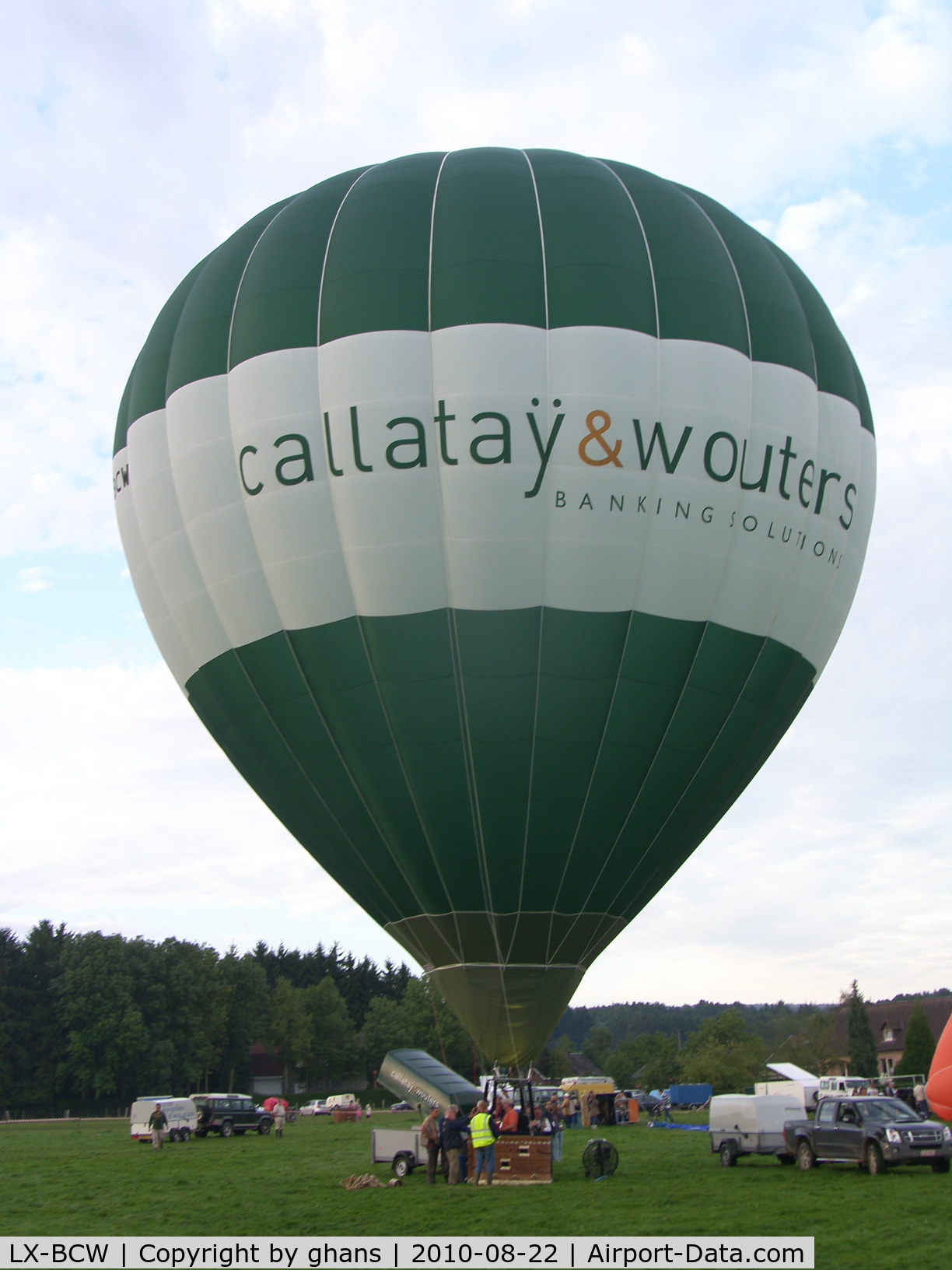LX-BCW, Cameron Balloons Z-120 C/N 11374, @ Hotton 2010