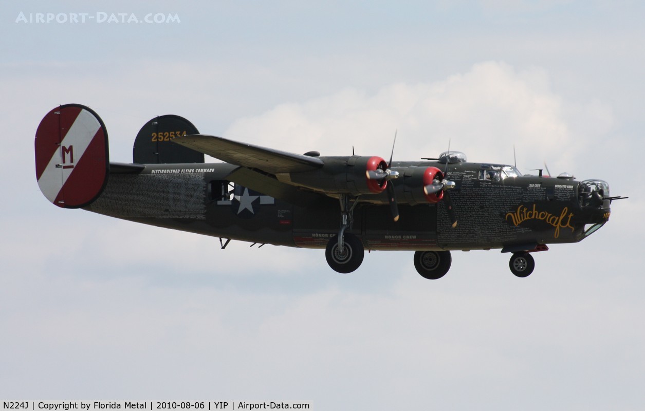 N224J, 1944 Consolidated B-24J-85-CF Liberator C/N 1347 (44-44052), Witchcraft