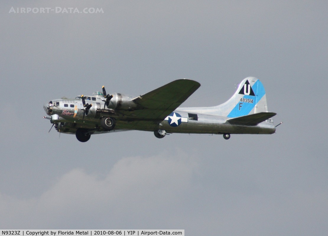 N9323Z, 1944 Boeing B-17G-85-DL Flying Fortress C/N 32155, Sentimental Journey