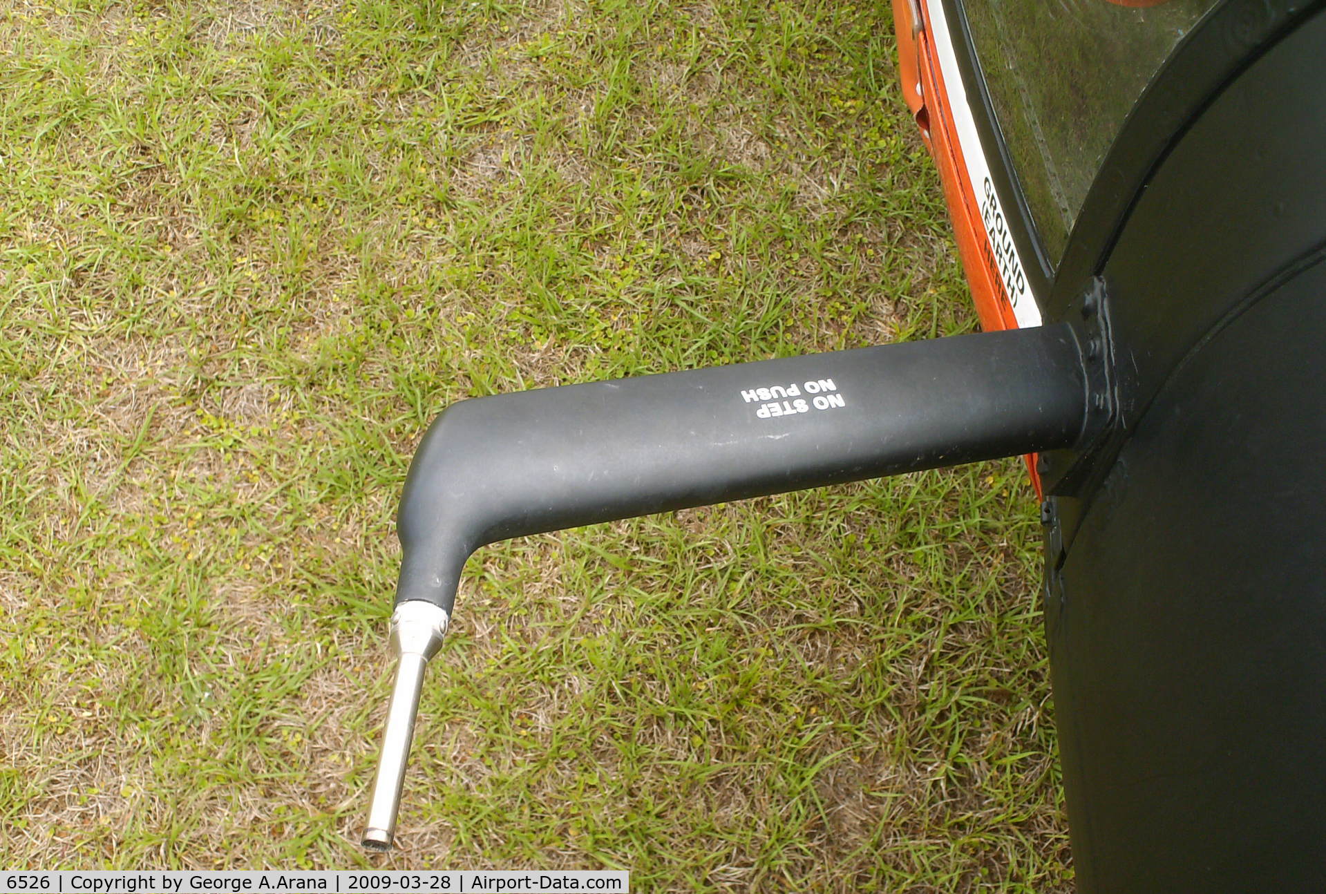 6526, Aerospatiale HH-65C Dolphin C/N 6044, Starboard pitot tube