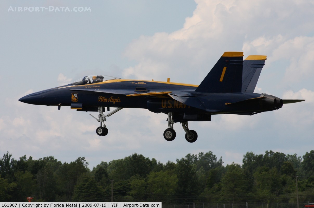161967, McDonnell Douglas F/A-18A Hornet C/N 0183/A144, Blue Angels #1