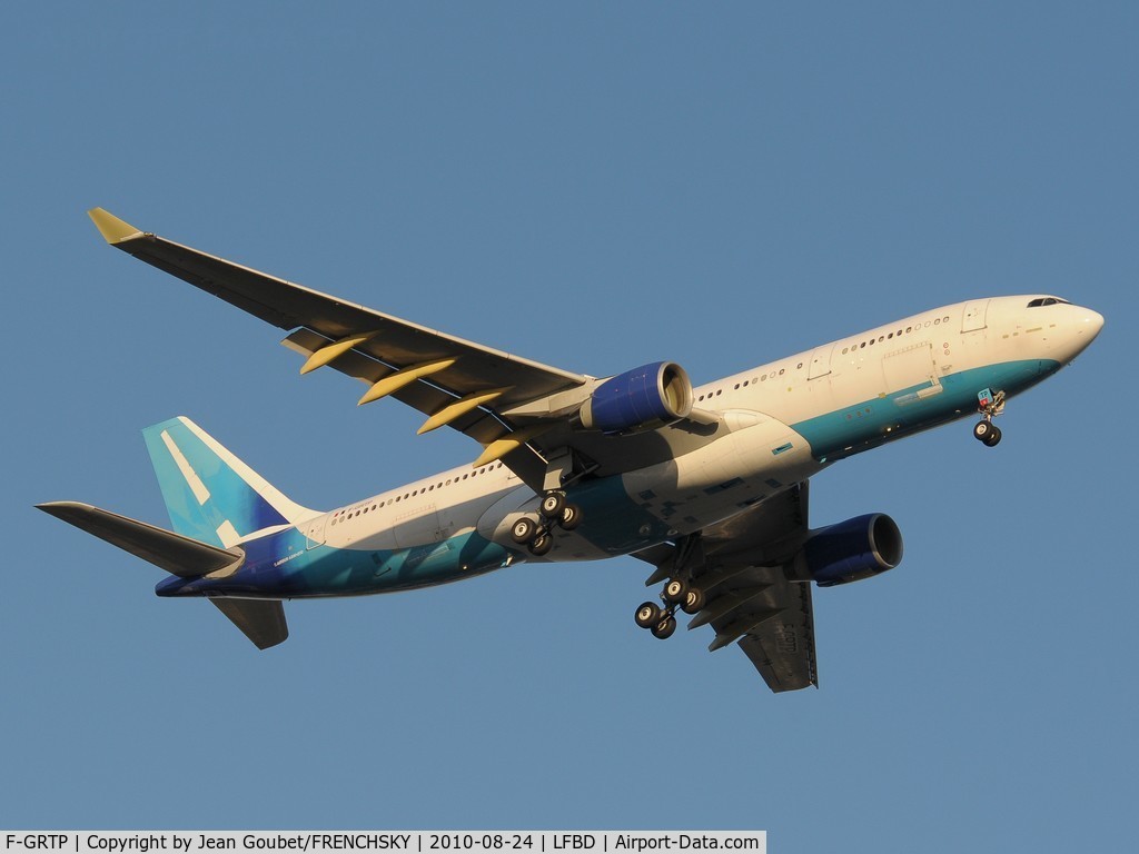 F-GRTP, 1999 Airbus A330-223 C/N 240, A330 FRANCE AIR FORCE ONE