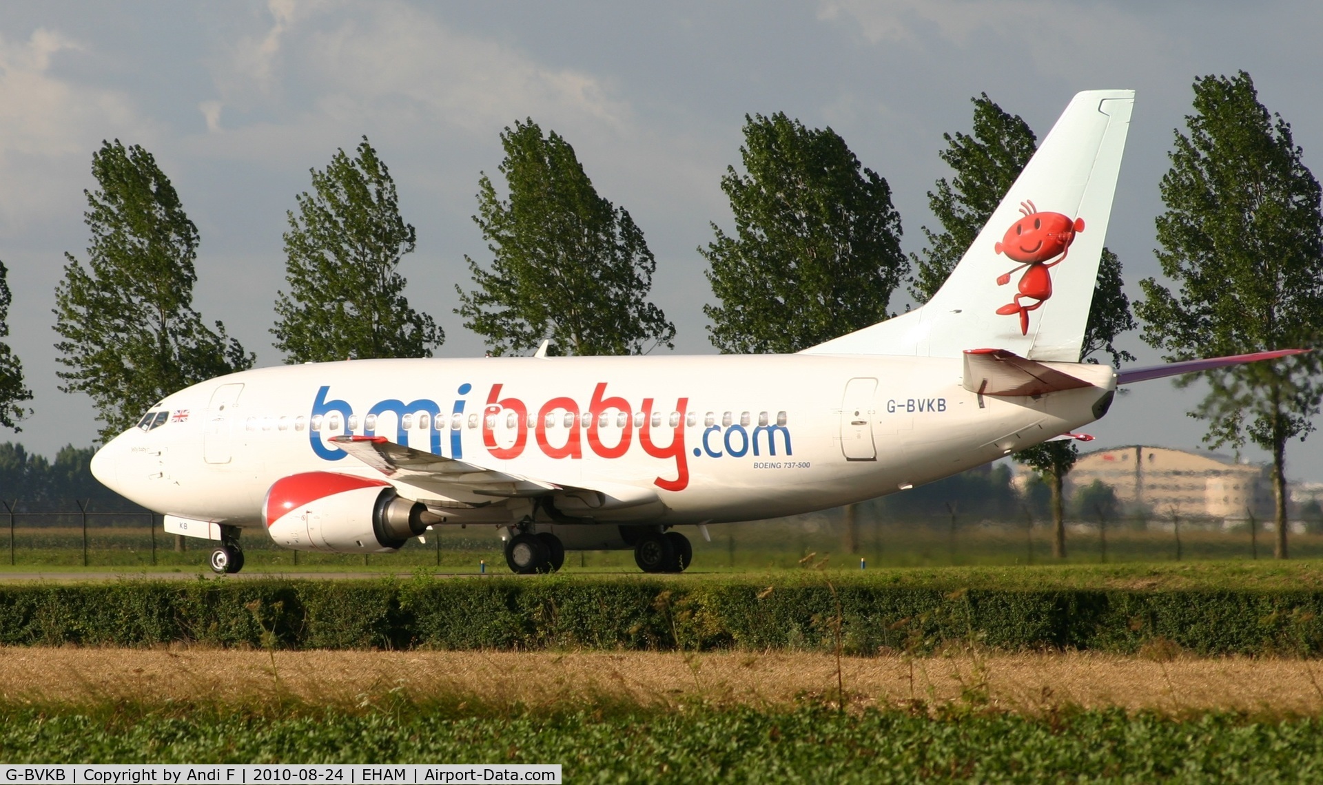 G-BVKB, 1994 Boeing 737-59D C/N 27268, -