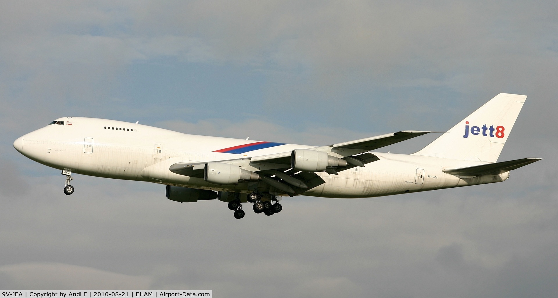 9V-JEA, 1981 Boeing 747-2D3B C/N 22579, -