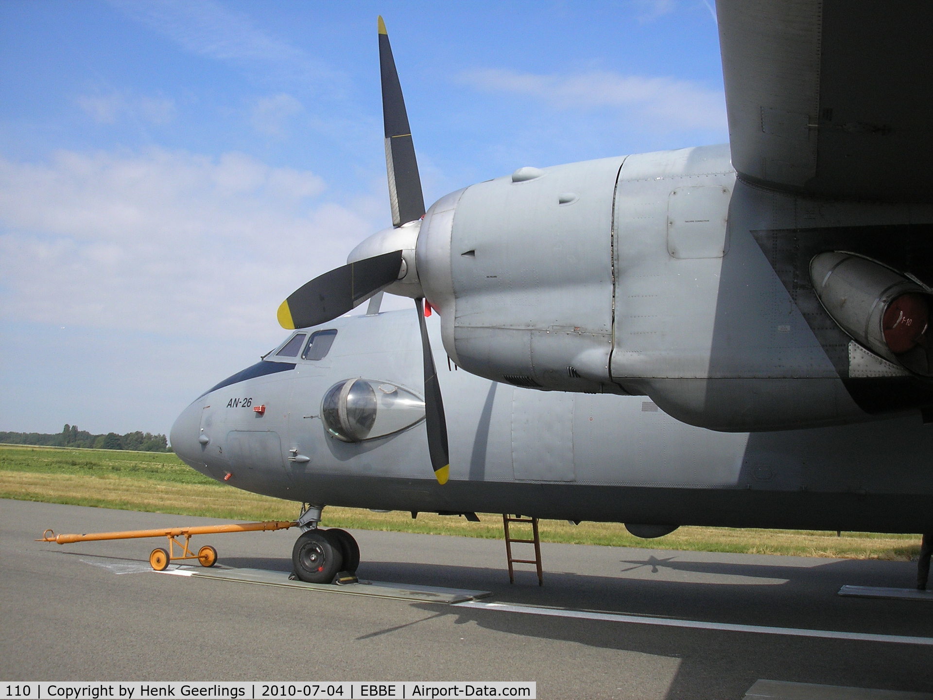 110, 1980 Antonov An-26 C/N 9110, Beauvechain Openday , Belgium