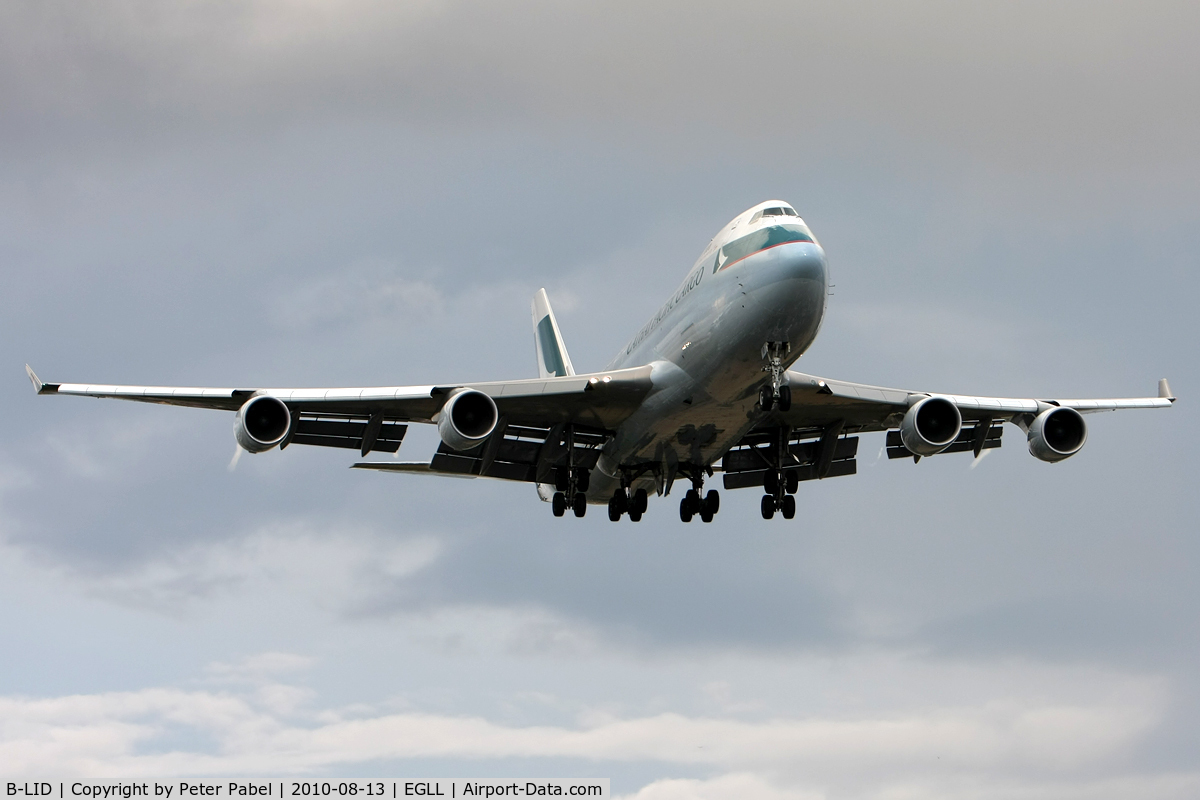 B-LID, 2009 Boeing 747-467F/SCD C/N 36869, LHR Trip