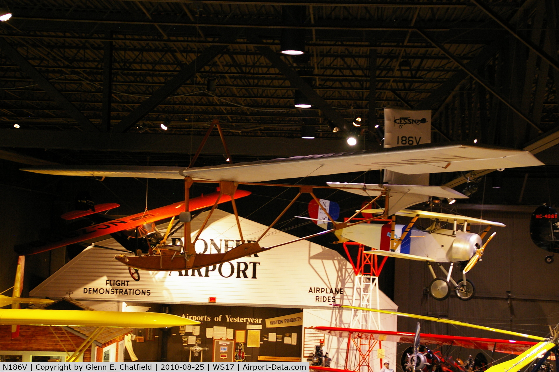 N186V, 1930 Cessna CG-2 C/N 58, At the EAA Museum