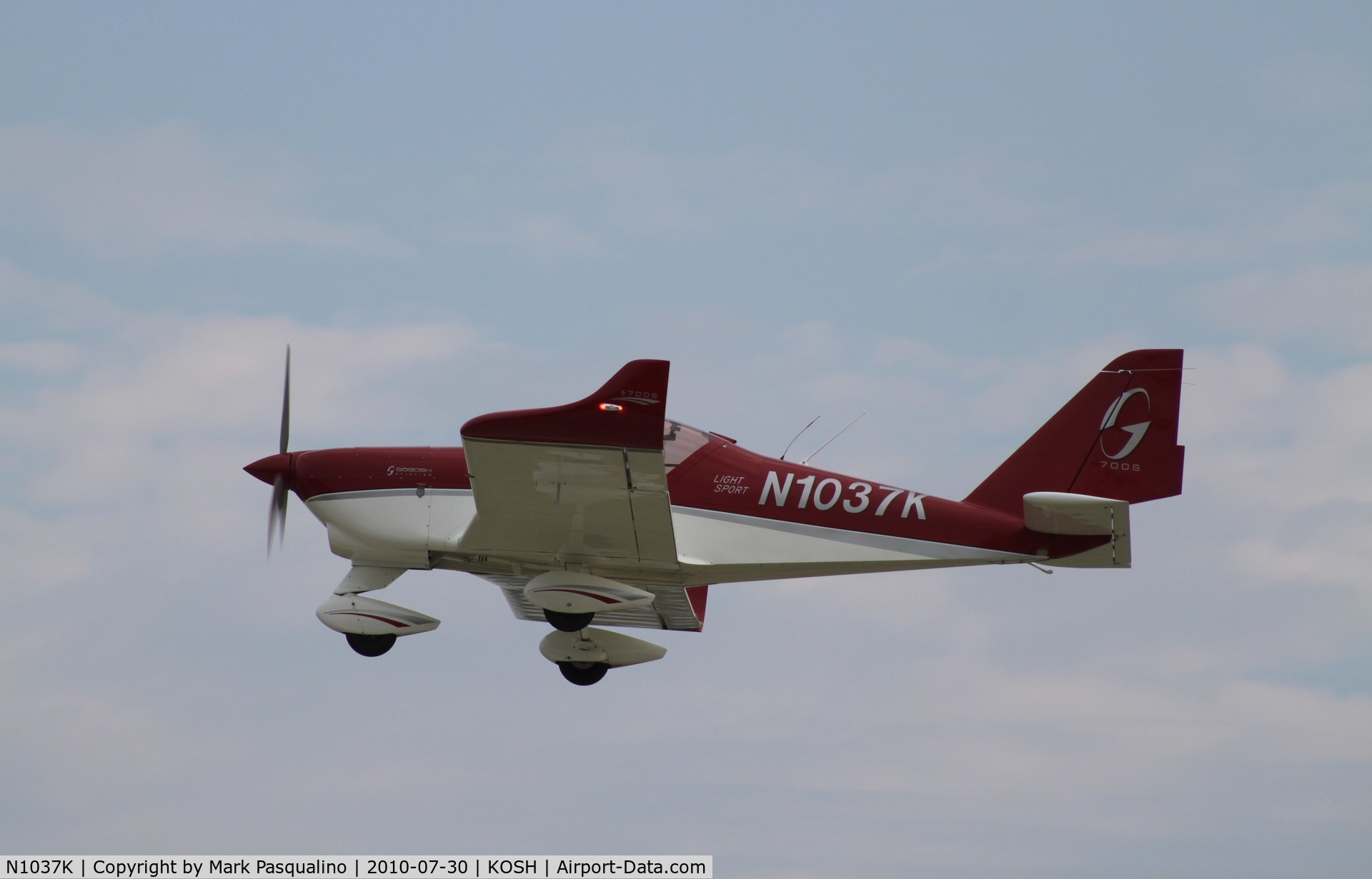 N1037K, 2008 Aero AT-4 LSA C/N AT4-014, AT-4