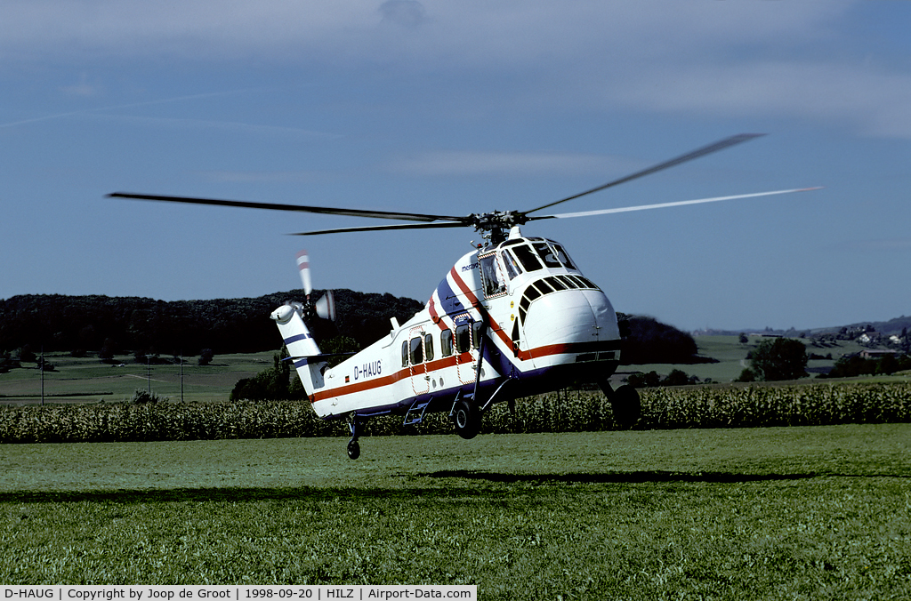 D-HAUG, Sikorsky S-58C C/N 58-0836, Hilzingen air show