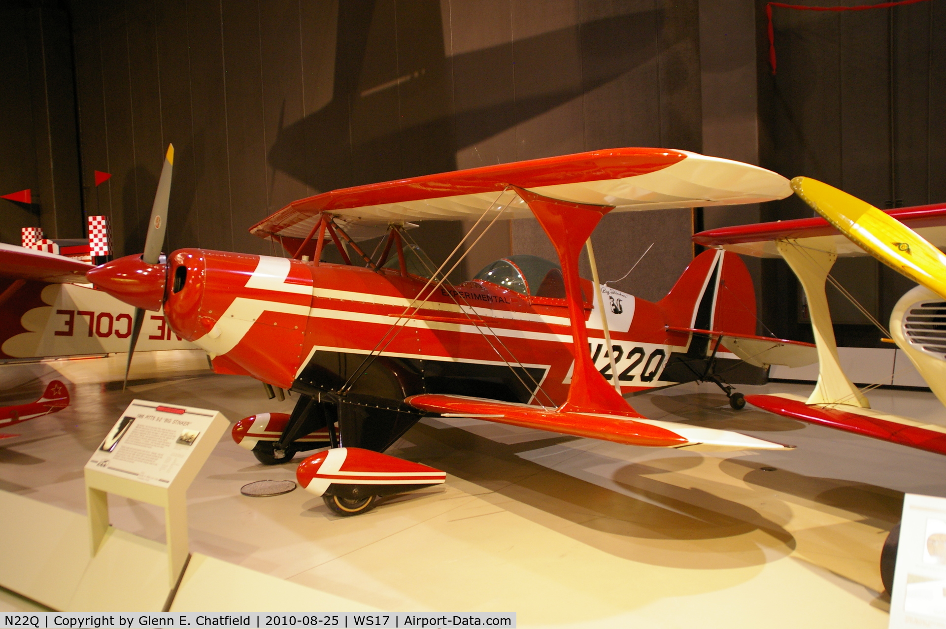 N22Q, 1966 Pitts S-2 Special C/N 1001, At the EAA Museum