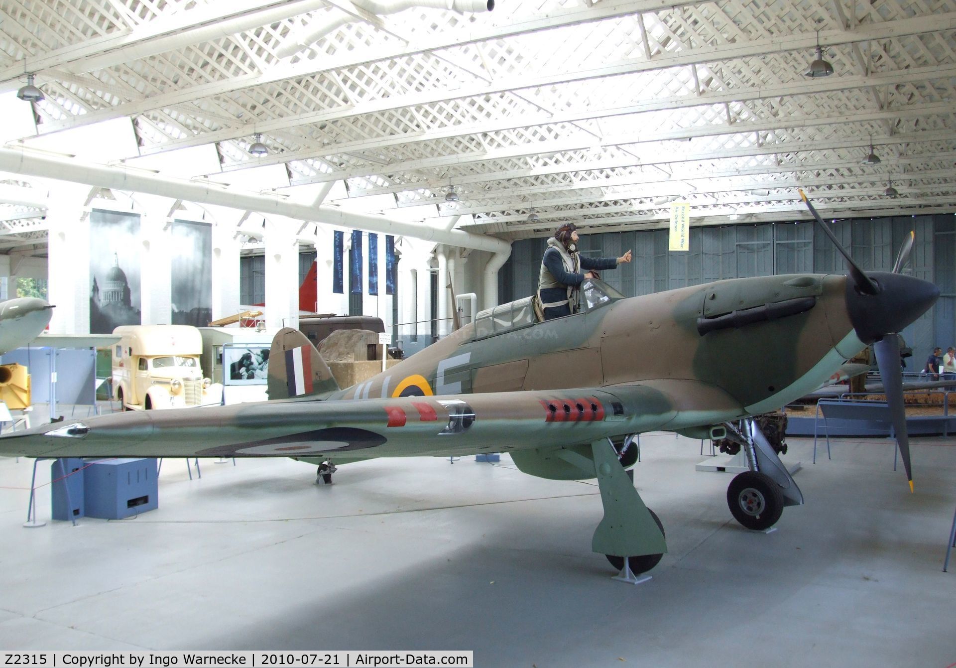 Z2315, Hawker Hurricane IIB C/N Not found Z2315, Hawker Hurricane IIB at the Imperial War Museum, Duxford