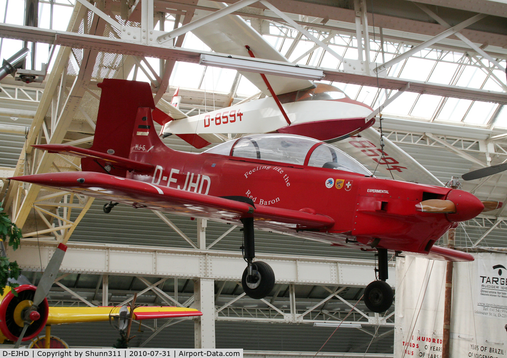 D-EJHD, 1988 Jurca MJ-5 Sirocco C/N 029D, Preserved inside Technik Speyer Museum...