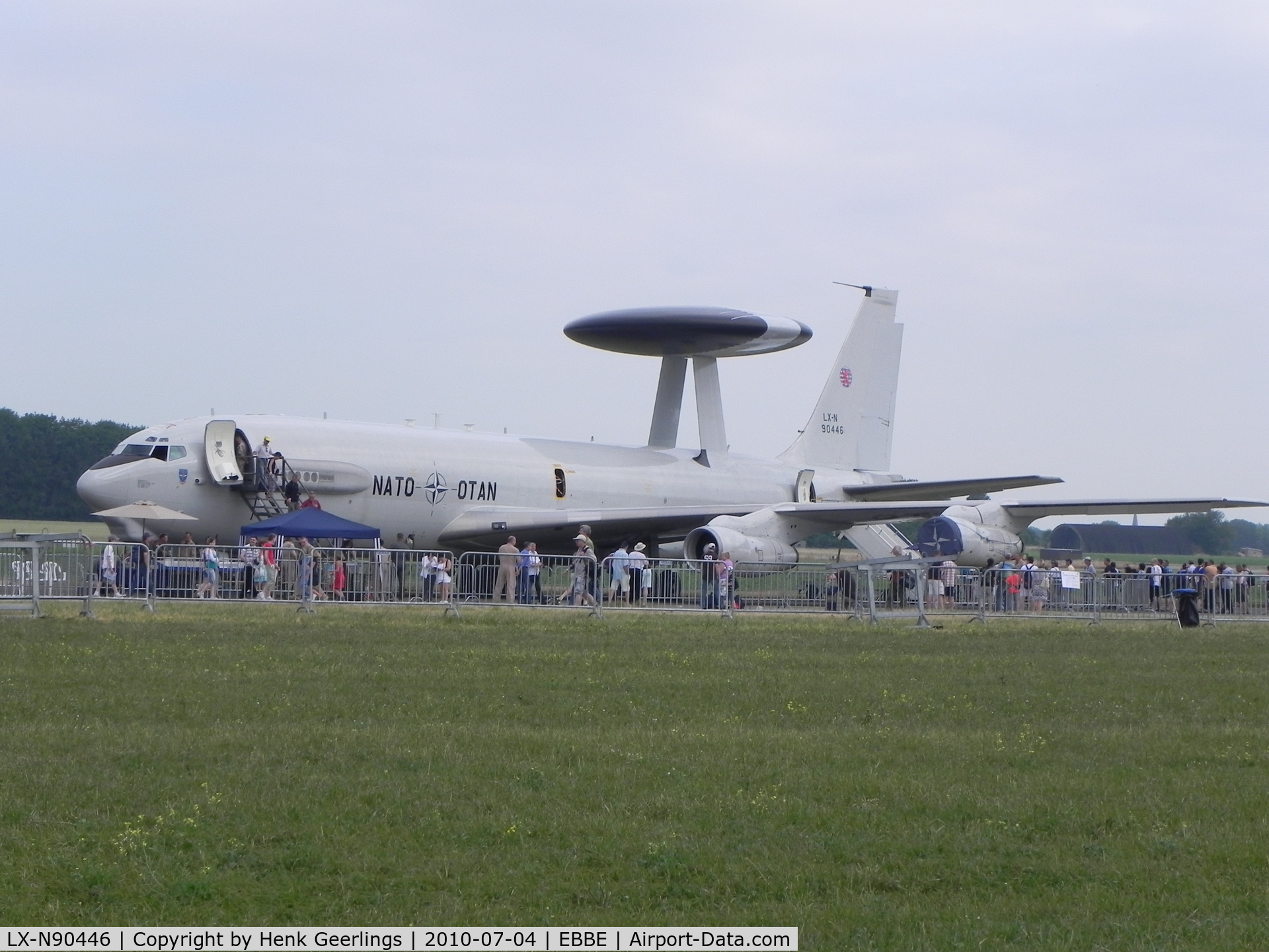 LX-N90446, 1982 Boeing E-3A Sentry C/N 22841, Beauvechain AFB - Belgium