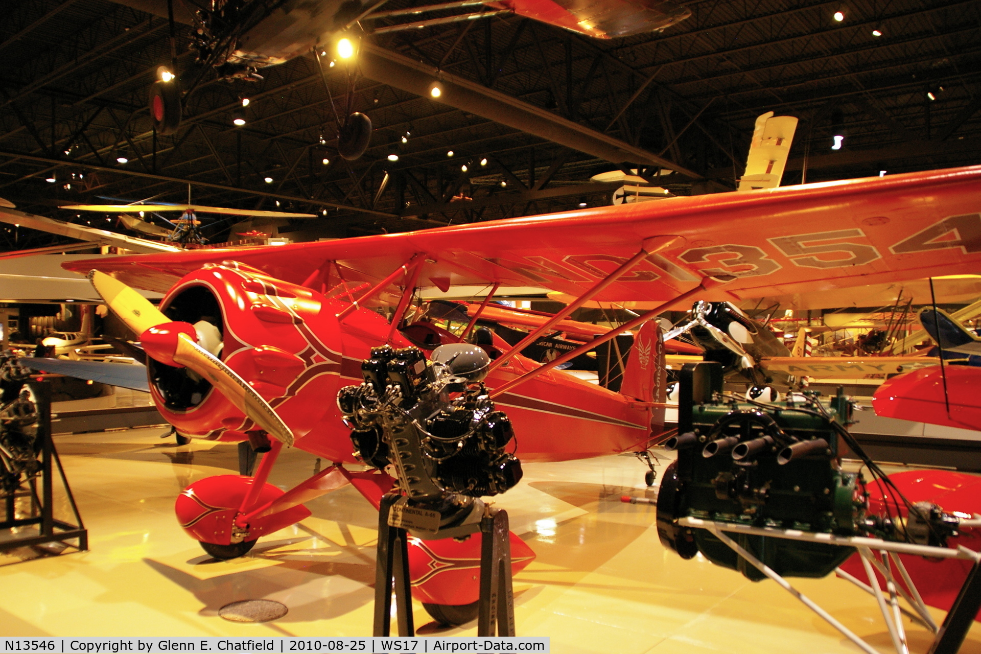 N13546, 1933 Davis D-1-W C/N 304, EAA Biplane at the EAA Museum