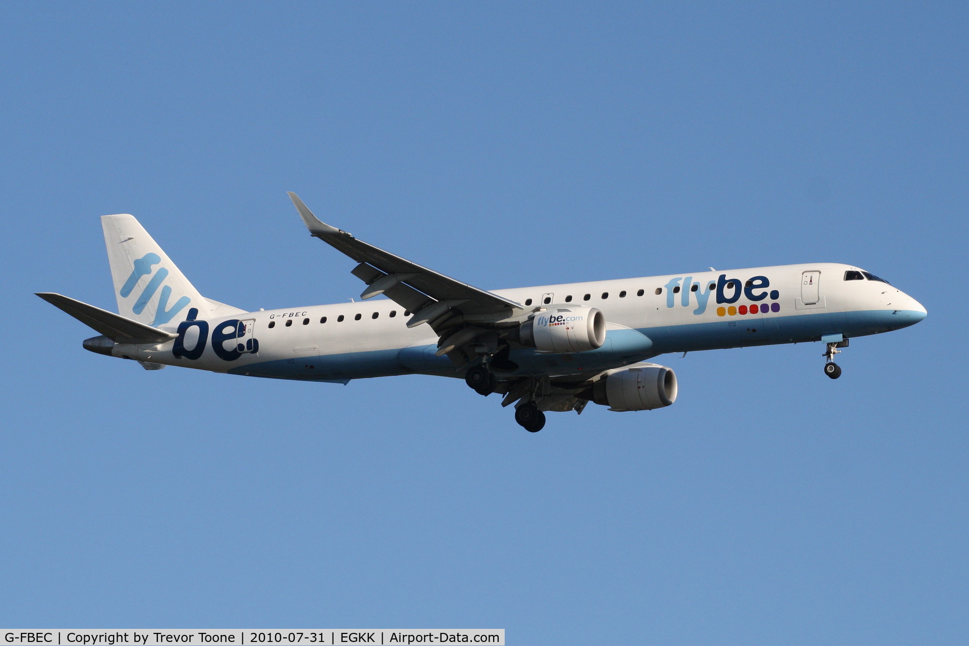 G-FBEC, 2006 Embraer 195LR (ERJ-190-200LR) C/N 19000069, ERJ 190-200 LR, c/n: 19000069