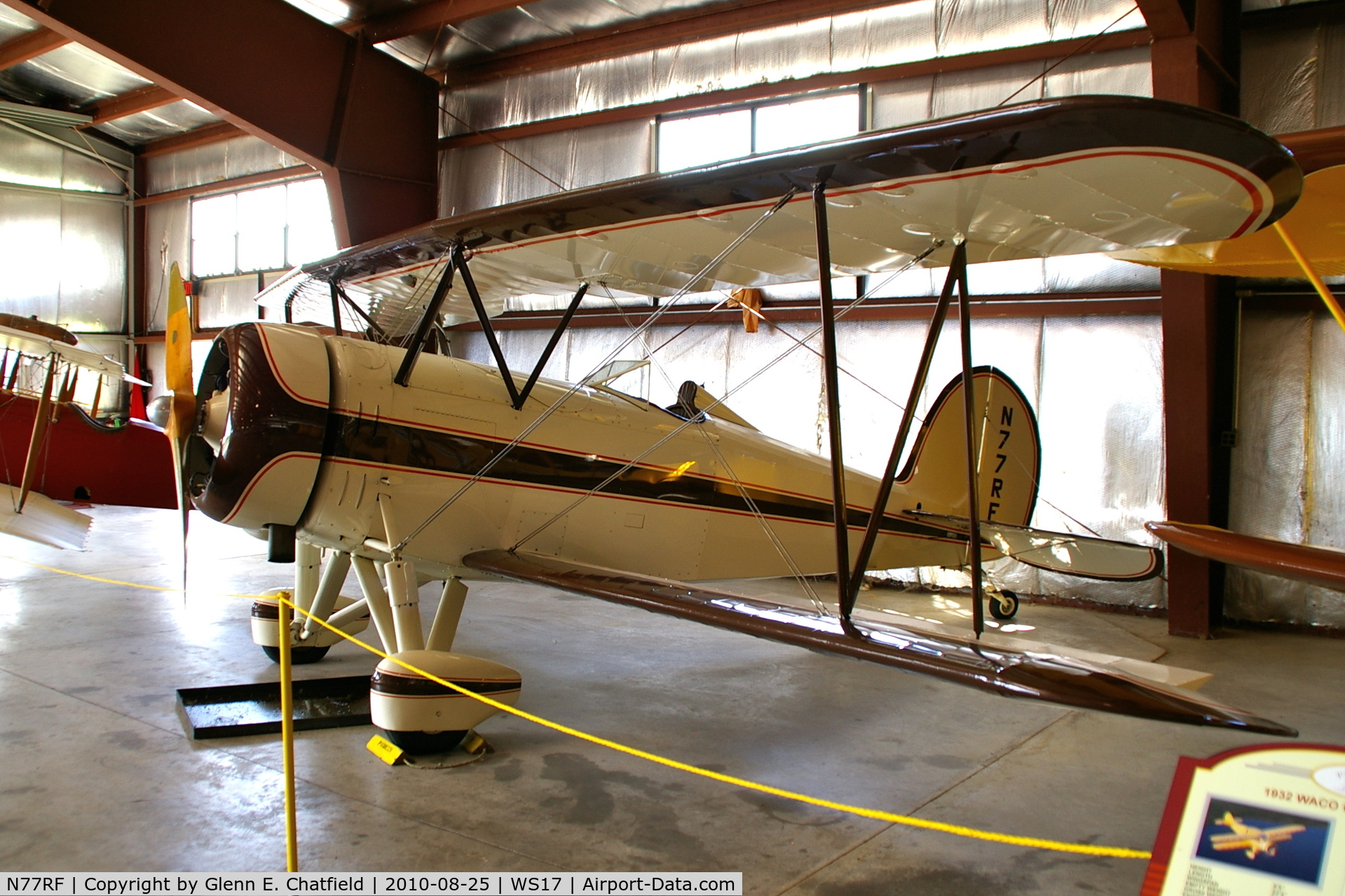 N77RF, 1931 Great Lakes 2T-1A Sport Trainer C/N 260, At the EAA Museum