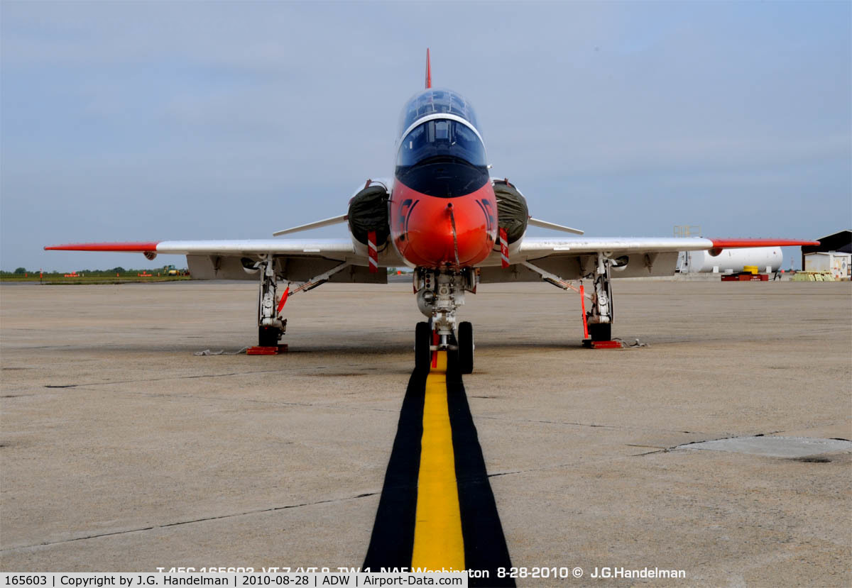 165603, Boeing T-45C Goshawk C/N C061, Down The Throat