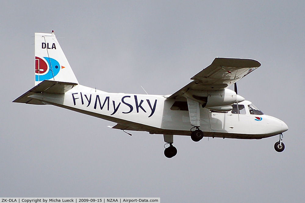 ZK-DLA, Pilatus Britten-Norman BN-2B-26 Islander C/N 2131, At Auckland