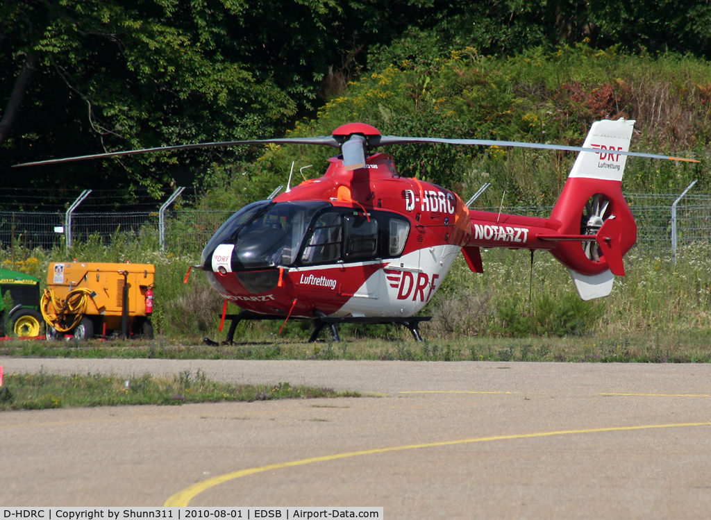 D-HDRC, Eurocopter EC-135P-2 C/N 0234, Parked at the rescue area...