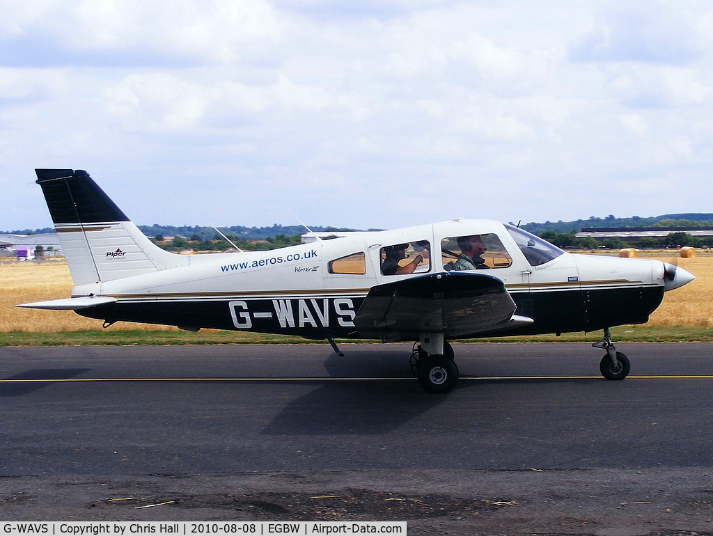 G-WAVS, 1998 Piper PA-28-161 Cherokee Warrior III C/N 28-42035, Wellesbourne Aviation; Ex- G-WARC