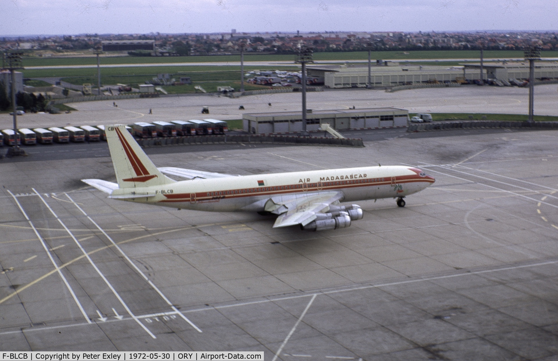 F-BLCB, 1963 Boeing 707-328B C/N 18686, Air Madagascar livery