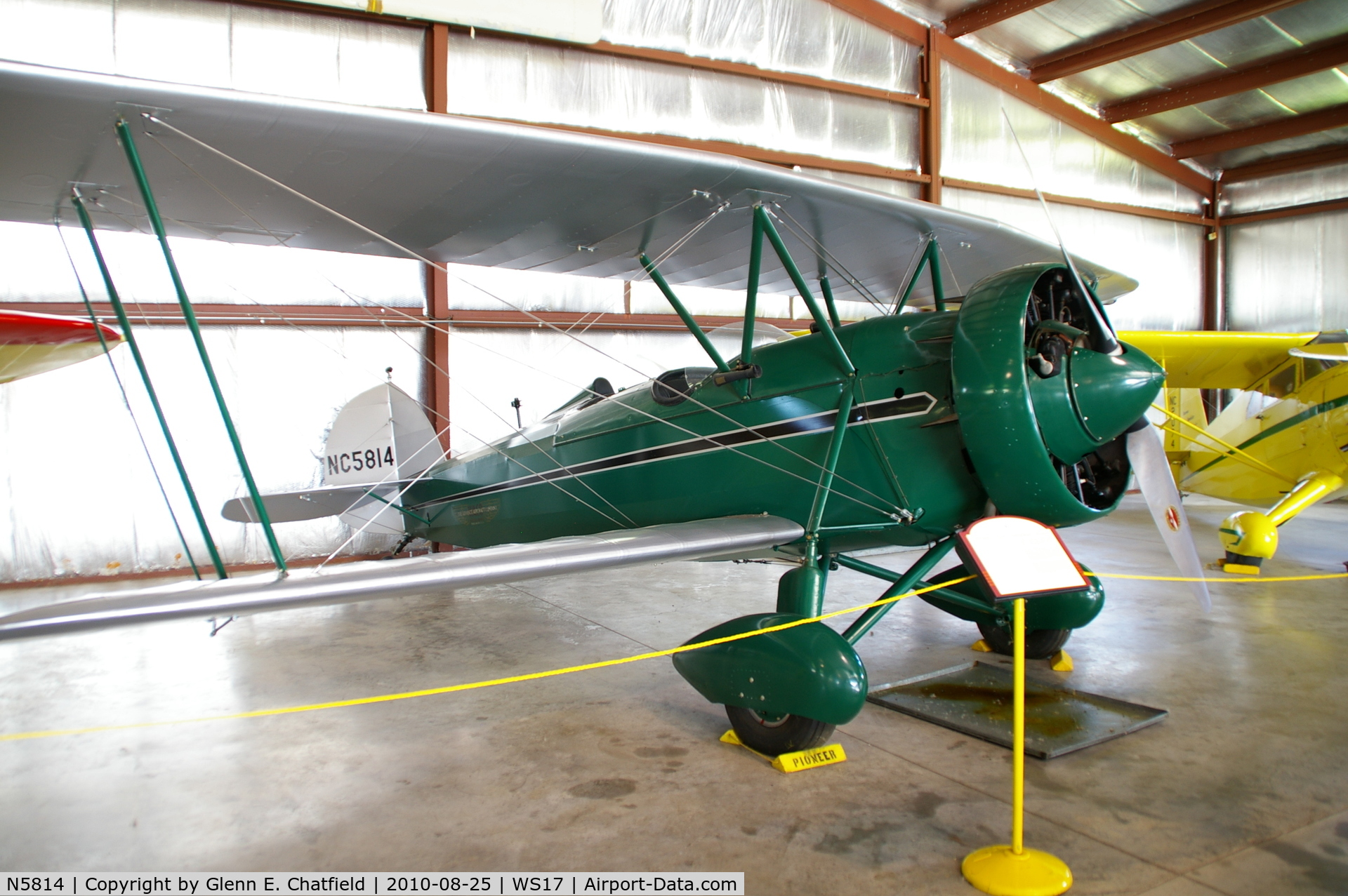 N5814, 1928 Waco ATO C/N A-4, At the EAA Museum