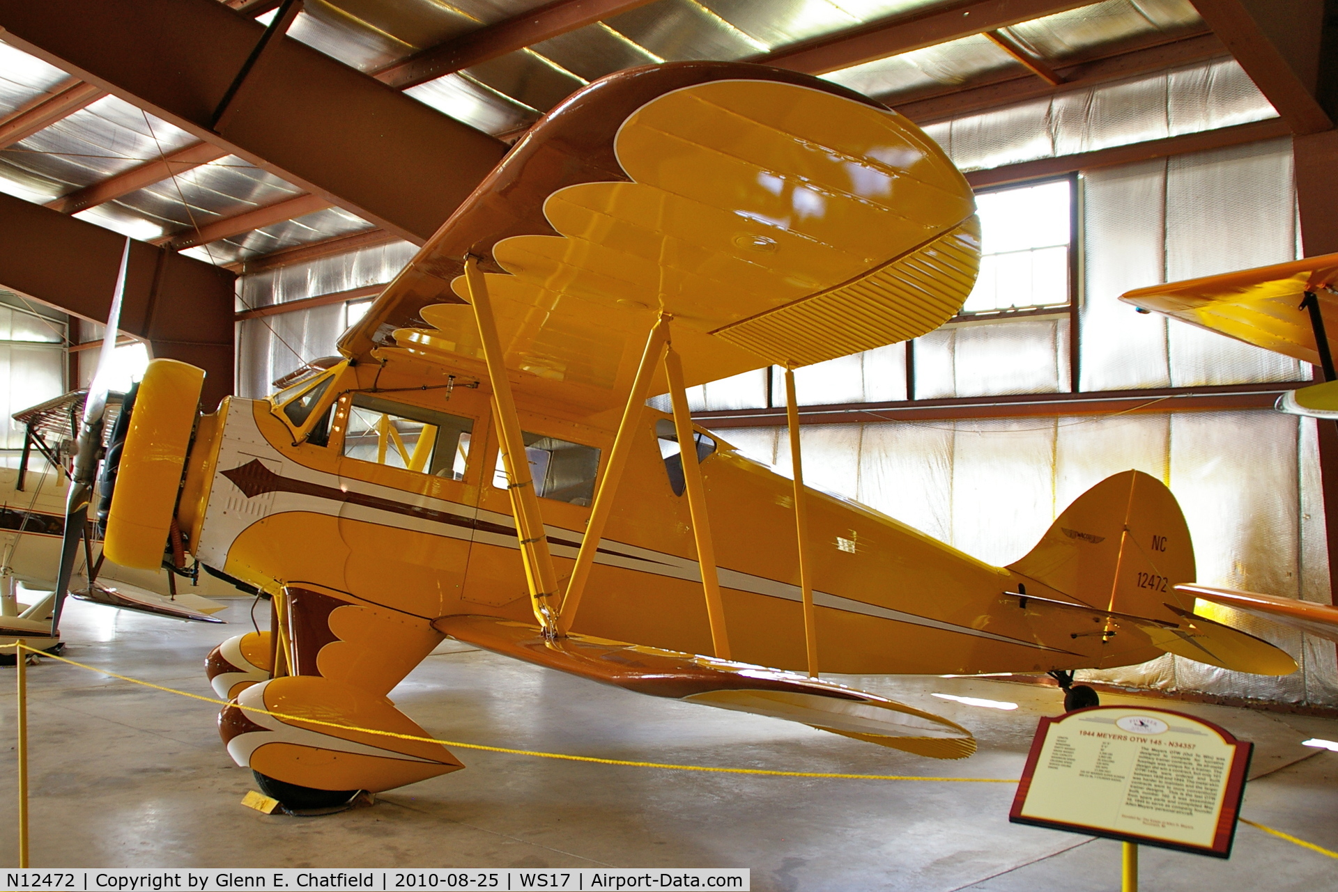 N12472, 1932 Waco UEC C/N 3638, At the EAA Museum