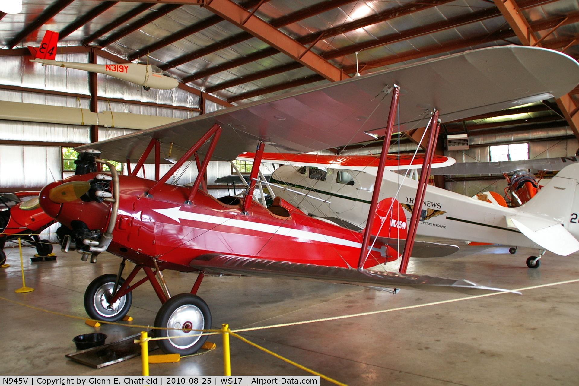 N945V, 1929 Bird A C/N 1046, At the EAA Museum
