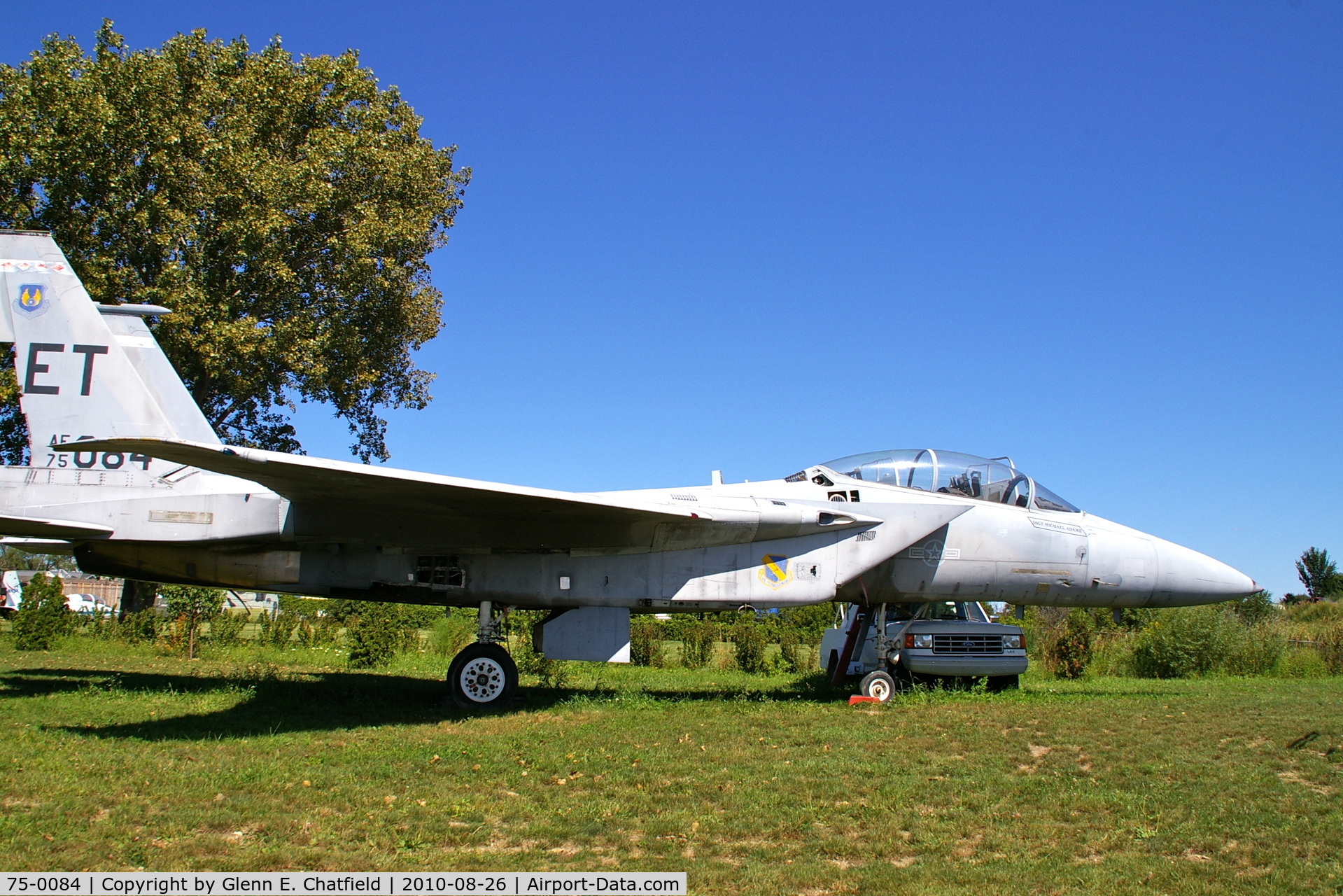 75-0084, 1975 McDonnell Douglas F-15B Eagle C/N 0143/B020, Russell Military Museum