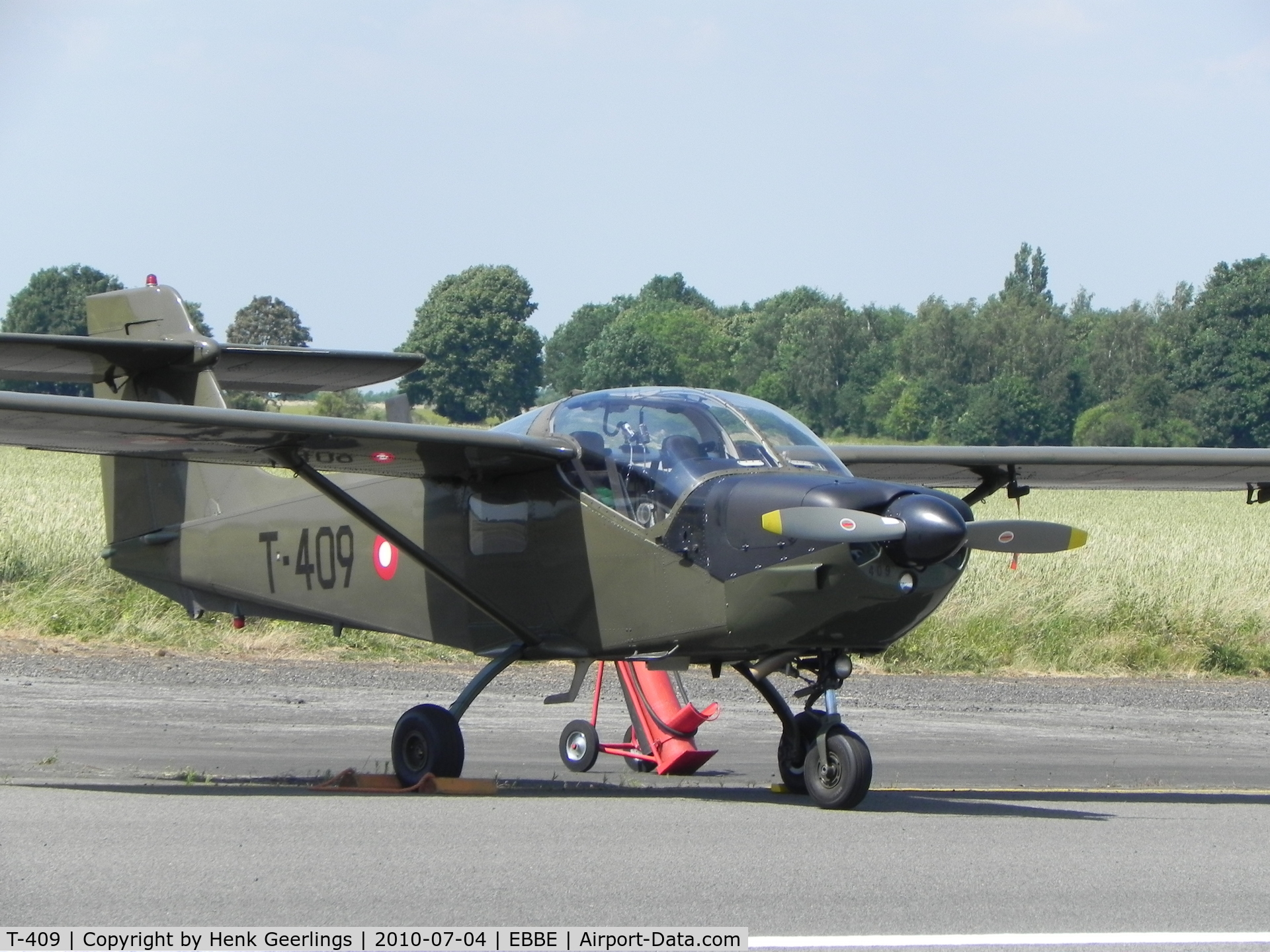 T-409, Saab T-17 Supporter C/N 15-209, Beauvechain AFB , Belgium