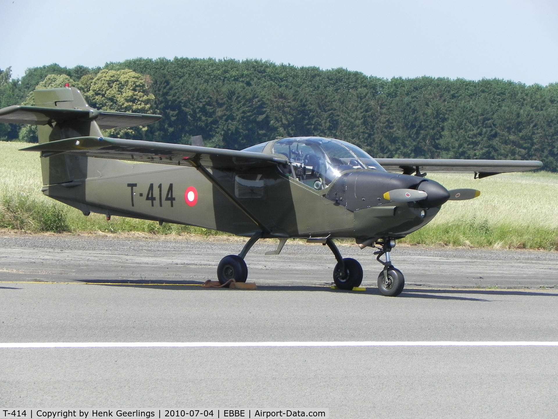 T-414, Saab T-17 Supporter C/N 15-214, Beauvechain AFB , Belgium