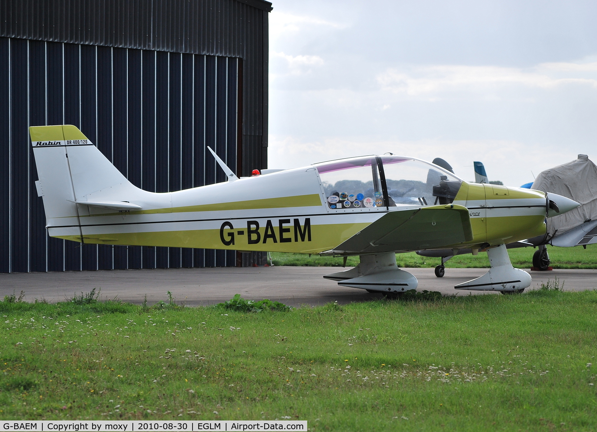 G-BAEM, 1972 Robin DR-400-120 Petit Prince C/N 728, Robin DR400/120 resident White Waltham