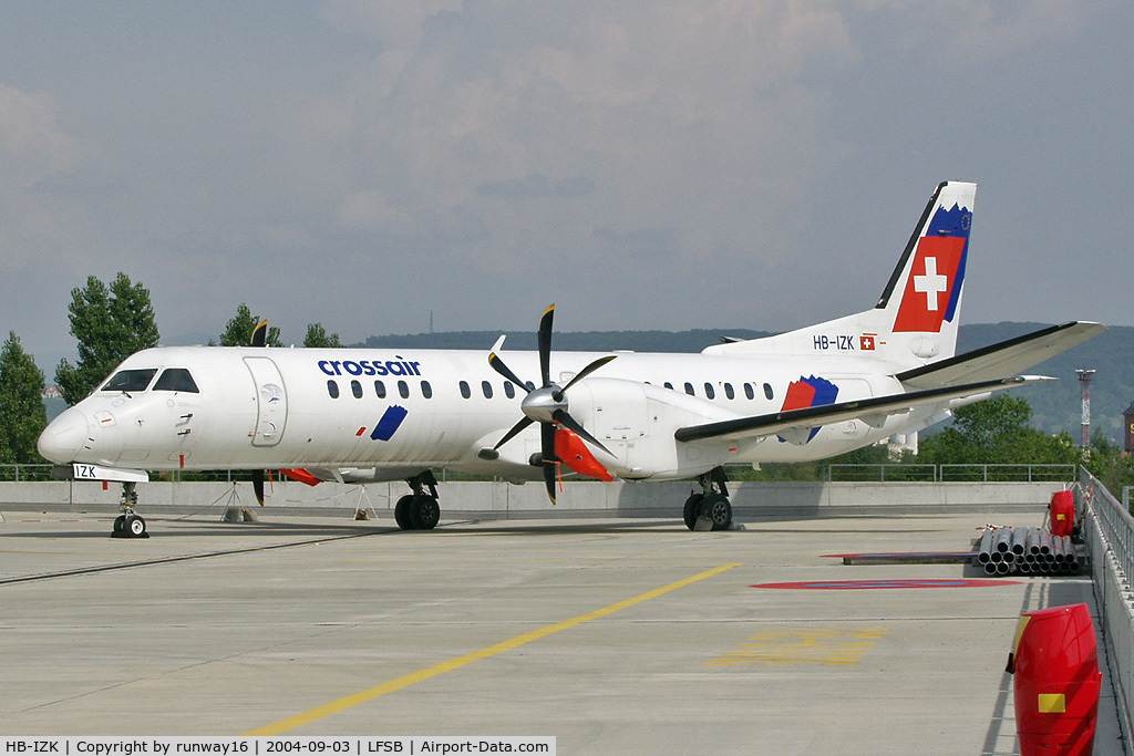 HB-IZK, 1995 Saab 2000 C/N 2000-018, -