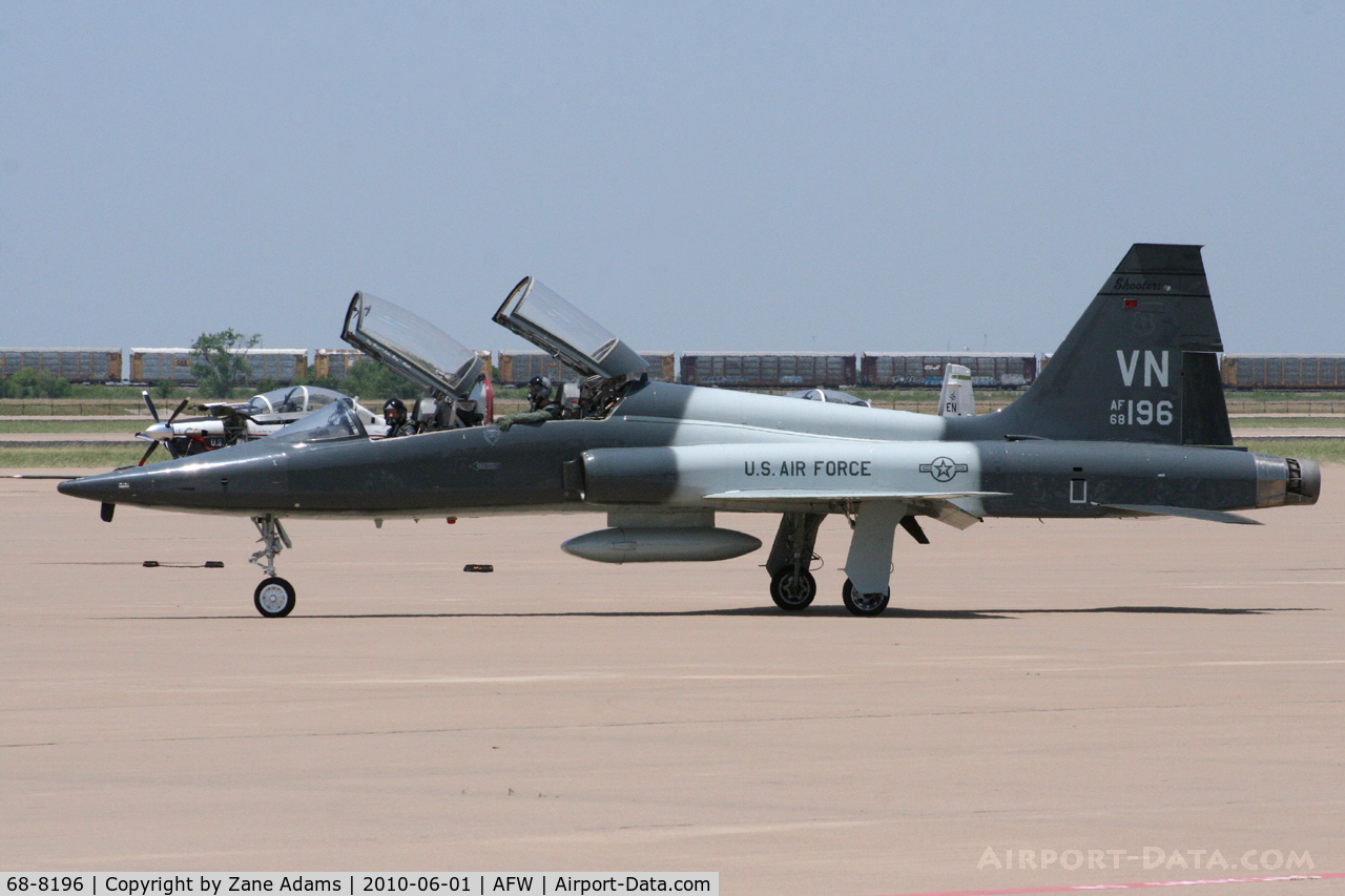 68-8196, 1968 Northrop T-38A-75-NO Talon C/N T.6201, At Alliance Airport, Fort Worth, TX