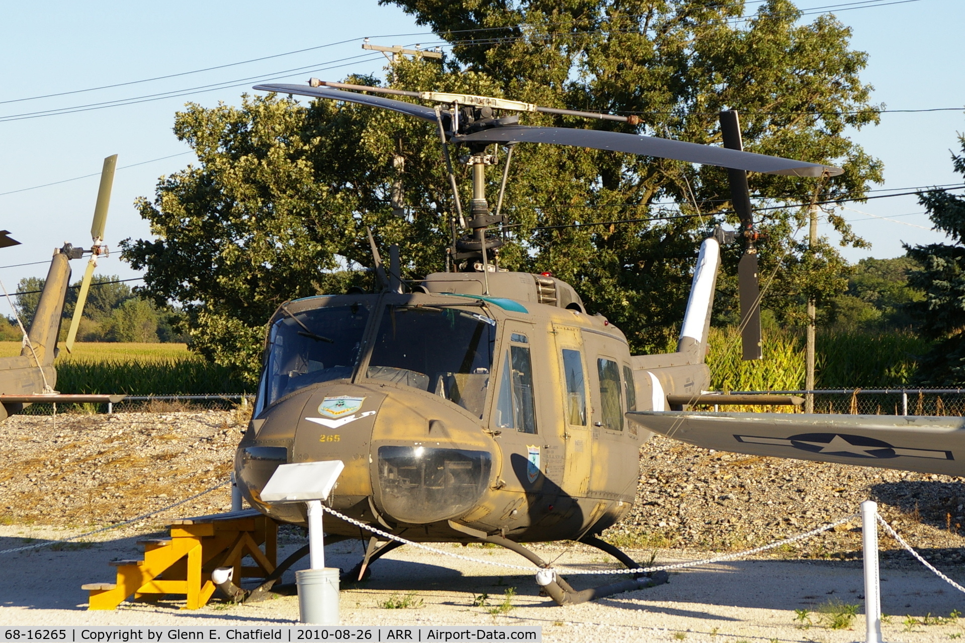 68-16265, 1968 Bell UH-1H Iroquois C/N 10924, At Air Classics Museum